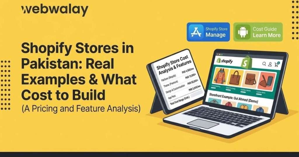 Shopify Stores in Pakistan: Real Examples & What They Cost to Build